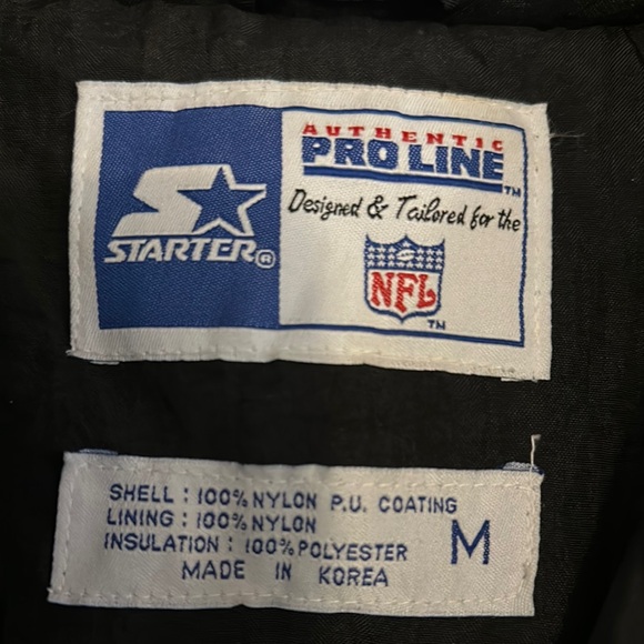 STARTER Carolina Panthers Blue Jacket - Picture 4 of 5